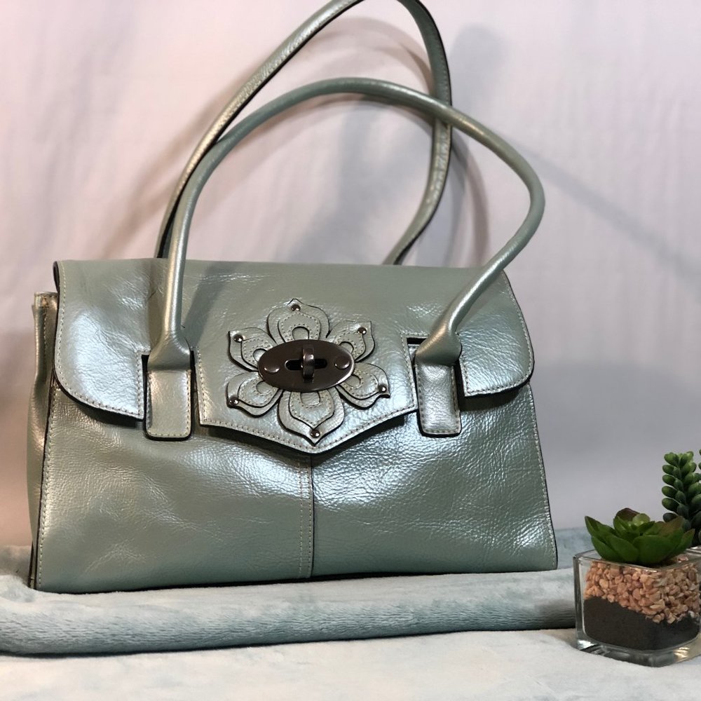Beautiful Light Green Satchel